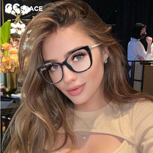 48314 Tr90 Plastic Titanium Round Glasses Frame Anti-Blue Light Male and Female Optical Fashion Computer Eyeglasses