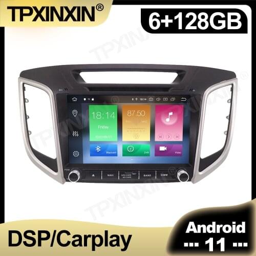 Android 11 Car Radio For Hyundai IX25 2015 2016 - 2019 Multimedia Video dvd Player Navigation Stereo GPS Accessories Auto 2 din