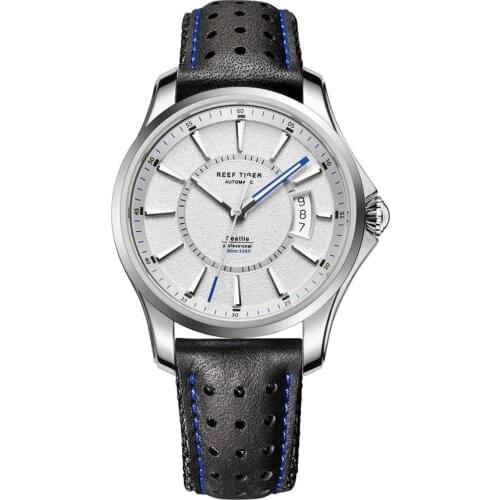 Men wrist watch,mens automatic watches Reef Tiger man self wind mechanical wristwatch waterproof clock dress relogio masculino