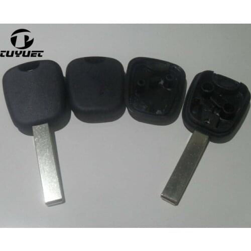 Transponder Car Key Case For Peugeot Key Shell (307 With Groove)