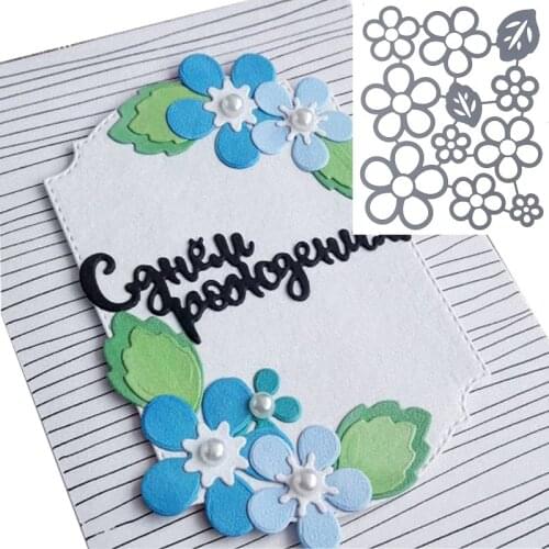 Flower Metal Cutting Die Scrapbook Dies 3D Stamps fustelle DIY Scrapbooking Stamping Greeting Cards Making Photo Decor
