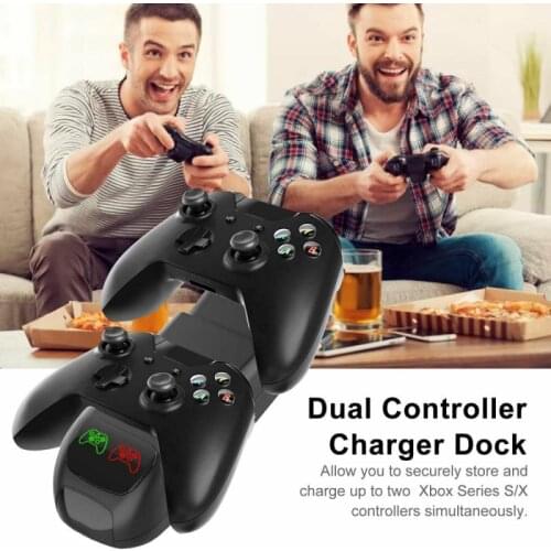 For Xbox Series X / S Wireless Controller Handle Gamepad Dual Charging Xbox S X Wireless Handle Charging Base Handle Charger