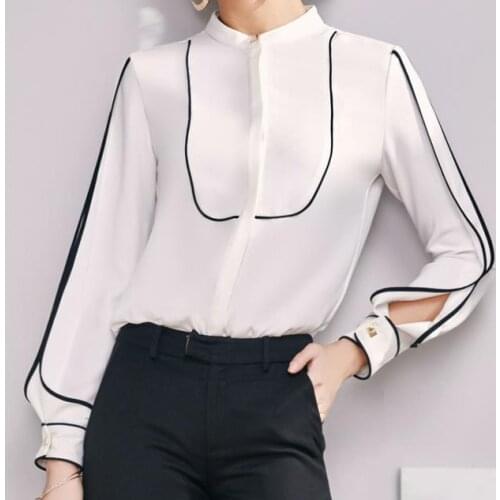 Офисные блузки JUNSRM China At AliExpress