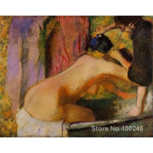 Woman at Her Bath Edgar Degas painting for room decoration High quality