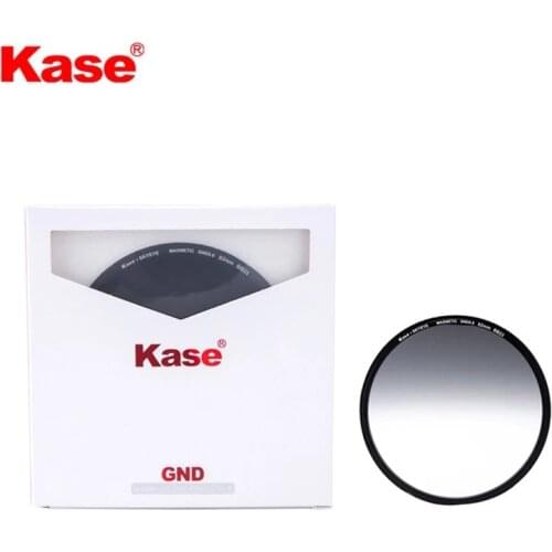 Kase Skyeye 67mm 72mm 77mm 82mm Magnetic GND8 3-Stop Soft Graduated Neutral Density GND0.9 Filter With Front Filter Threads
