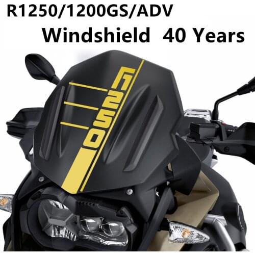 40 Years For BMW R1200GS R 1200 GS LC R1250GS ADV Adventure Windshield Windscreen