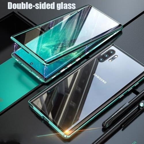 360 Cover Magnetic Case For Samsung Galaxy S20 S10 Note 8 9 10 S8 S9 Plus S20 Ultra S10E A30 A50 A70 A51 A71 A11 M31 Metal Funda