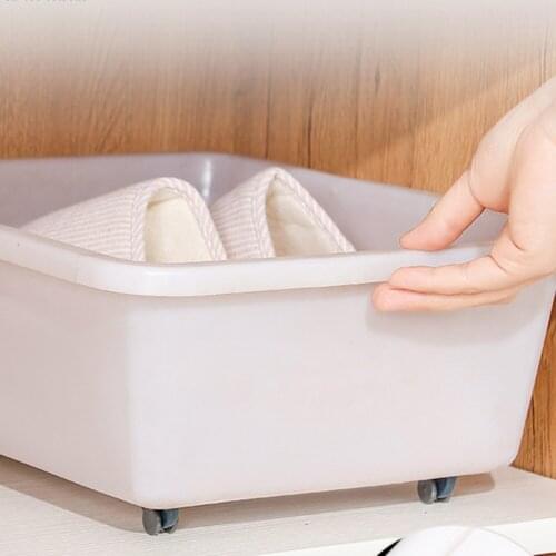 Furniture Castors Wheels Storage Box Pulley Scroll Wheel Fixed Castors Adhesive for Garbage Storage Box SCVD889