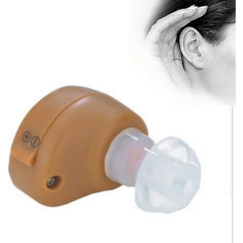 Mini Hearing Aid Sound Amplifier Ear Aid Adjustable AXON K-80 In-Ear Invisible Personal Sound Amplifier Adjustable Hearing Aids