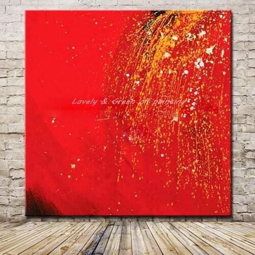 Mintura Hand Painted Abstract Oil Painting On Canvas Modern Wall Art Picture Home Decoration For Living Room Bedroom Unique Gift