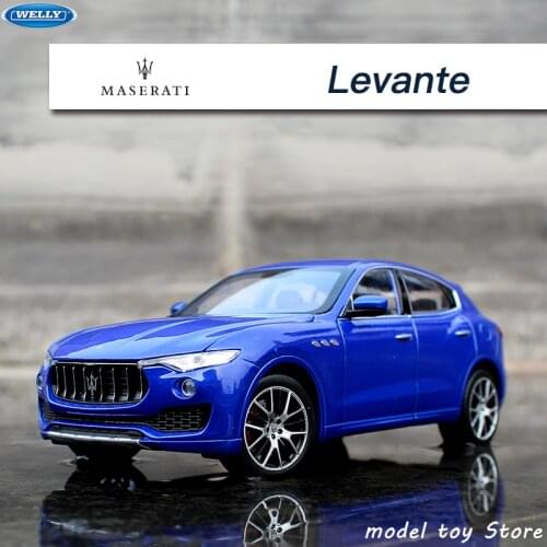 WELLY 1:24 Maserati Levante simulation alloy car model crafts decoration collection toy tools gift