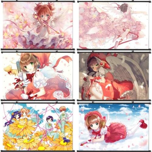 5D DIY Anime Diamond Painting Cardcaptor Sakur KINOMOTO Embroidery Pictures Diamond Mosaic Cross Stitch Kits Room Decoration