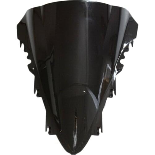 New Motorcycle Black Windshield WindScreen Fairing Double Bubble For Yamaha YZF R1 2007-2008 YZF-R1 07 08