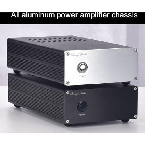 All-aluminum Power Amplifier Chassis DIY Linear Power Supply Stabilized Power Supply Case Audio Shell Power Amplifier Enclosure