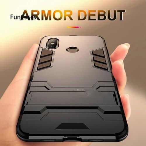 Shockproof Armor Case For Xiaomi POCOPHONE F1 MI A2 lite A1 8 SE Mix 2s Max 3 Redmi 4x 5A 6A S2 Note 6 5 pro TPU PC case cover