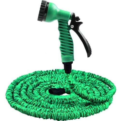 Hot Selling 25FT-100FT Garden Hose Expandable Magic Flexible EU Plastic Pipe With Spray Gun