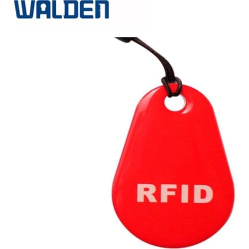 Waterproof Label Round Epoxy Coin Tag Key Fob Transparent Luggage Epoxy RFID Name Tag NFC Mini Card RFID Key Tags