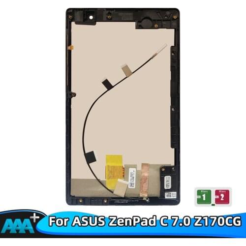 For Asus Zenpad C 7.0 Z170CG P01Y Z170 LCD Display Touch Screen Digitizer Assembly with Frame