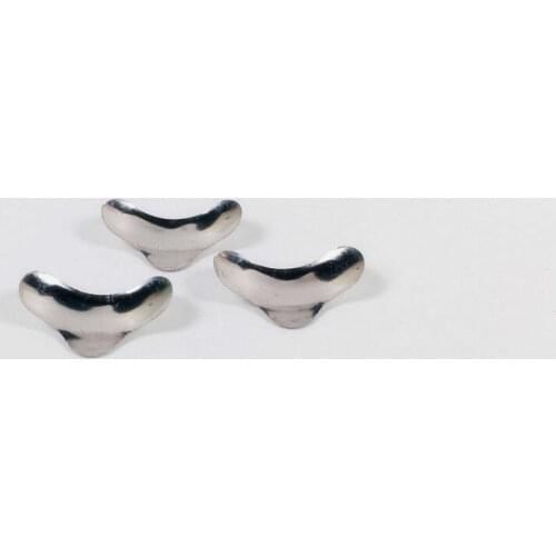 100Pcs Small with Ledge Dental Matrices Sectional Contoured Matrix Refill Stainless Fexible Bands