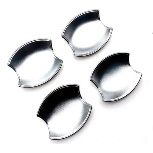For Nissan Note 2020 2021 2022 ABS Chrome Outer Side Door Handle Cup Bowl Cover Trim Stickers Car Styling Accessories 4pcs