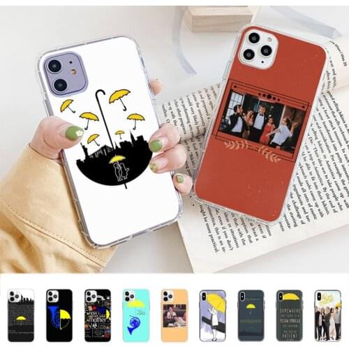 FHNBLJ how i met your mother Phone Case for iPhone 8 7 6 6S Plus X 5S SE 2020 XR 11 12 pro XS MAX