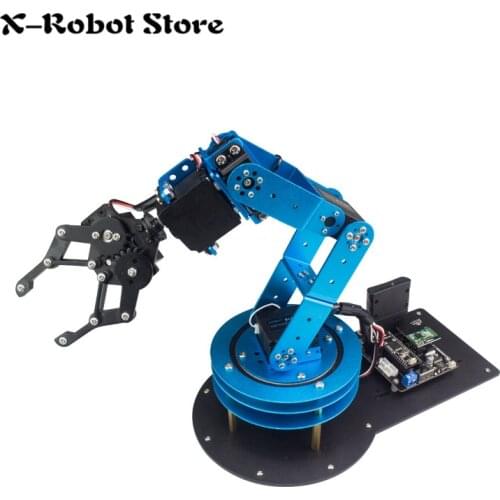 DIY 6DOF Robot Arm LeArm/Arduino/STM32/51 Microcontroller/Teaching Machinery KIT
