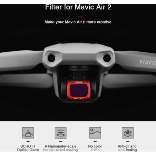Lens Filter for DJI MAVIC Air 2 Camera Filter CPL UV ND Filter ND16 ND32 ND4 ND8 for Mavic air2 Drone Accessories