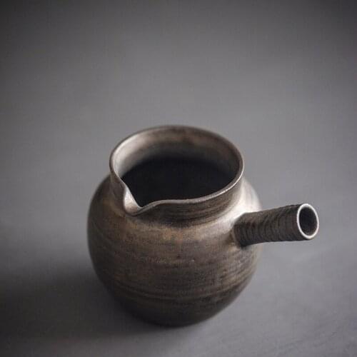 LUWU ceramic tea pitchers tea infusers chahai chinese tea accessories 200ml