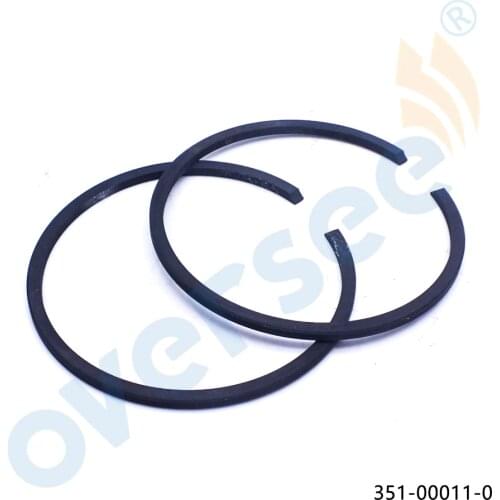 351-00011-0 Piston Ring STD 55mm SET for Tohatsu Outboard Motor Parts 5HP 15HP 9.9HP M NS9.9 15 2 stroke 351-00011 369-00011