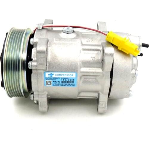 6453LX 6453JN 6453LR 9646416780 1240 1228F 1805 1268 CAR Qc compressor For Citroen C4 Fiat Peugeot 307 806
