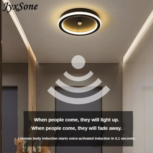 Modern Nordic Led ceiling lamp motion sensor light Aisle Light Corridor Light Hallway Entrance Light Porch Balcony Light Indoor