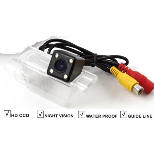 Car Reverse Rear View Camera For PEUGEOT 2008 2015 Auto Backup Parking Camera Night Vision 520TVL Reversing