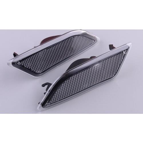 1 Pair Car Clear LED Side Marker Light Indicator Fit for Mercedes W204 C250 C300 C350 C63 AMG 2012 2013 2014