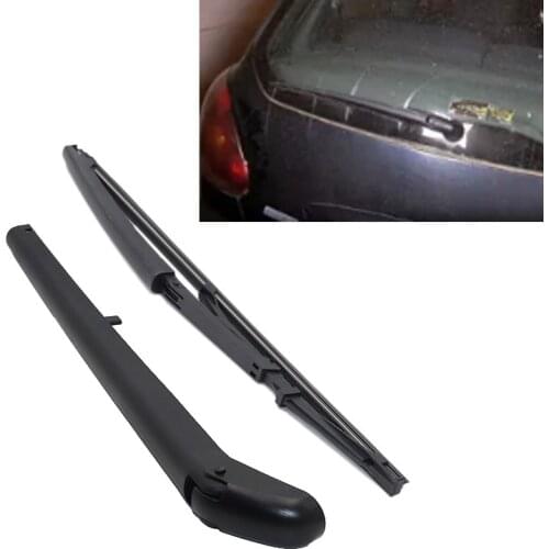 13" Car Rear Wiper Blade Blades Back Window Wipers Arm Auto Windscreen Blade car Accessories for Fiat Stilo 169 2001-2012