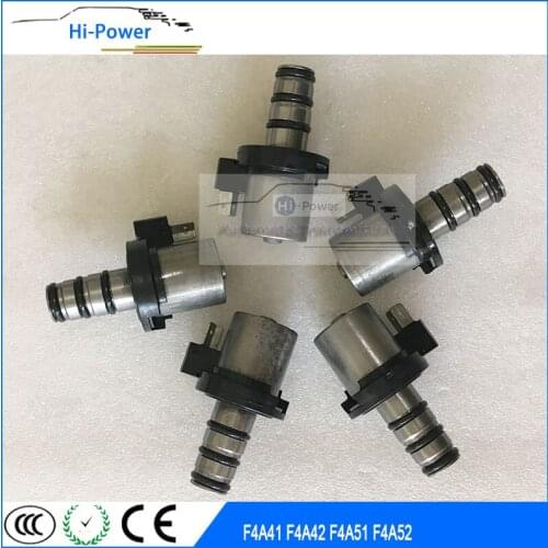 5PCS F4A41 F4A42 F4A51 F4A52 MD758981 Transmission solenoid valve Shift Solenoid for Hyundai/Kia for Mitsubishi