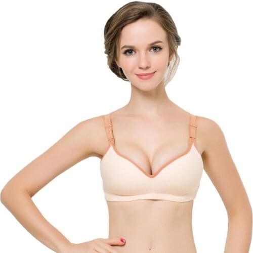 75B-90C Breast feeding cotton Maternity Nursing Bras sleep bra for feeding pregnant women soutien gorge allaitement underwear