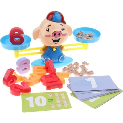 Kids Wooden Montessori Toys Balance Game / Math Game Educational Toy