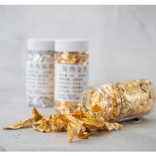 DIY Crafts Gold/Silver Multi Purpose Chocolates Mold Stage Background Kitchen Tools 1Pcs 2g Foil Paper Cake Decorating