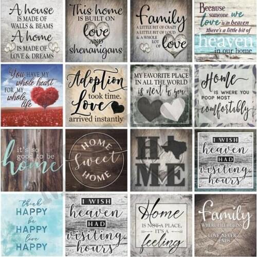 Hot Diamond embroidery full square/round home family Whole love 5d diamond painting 5d diamond mosaic sale christmas home decor