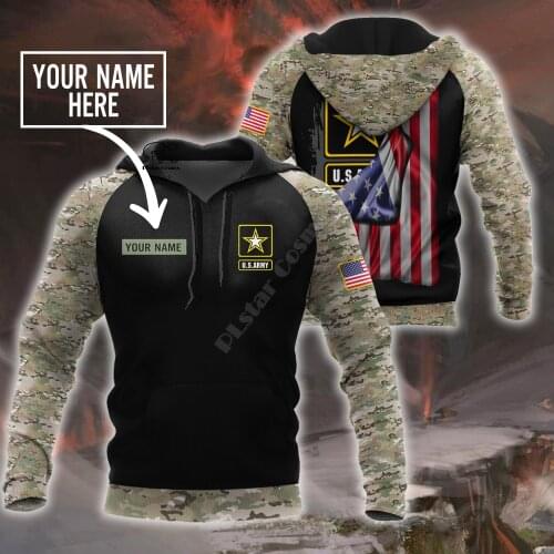 PLstar Cosmos Marine Military Army Veteran Camo Suit Cosplay Soldier 3DPrint Men/Women Tracksuit Streetwear Pullover Hoodies D13