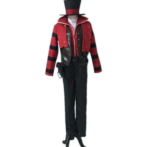 Anime Identity V Cosplay Costumes Smiley Face Joker Prisoner Cosplay Costume Halloween Carnival Party Costume Adult