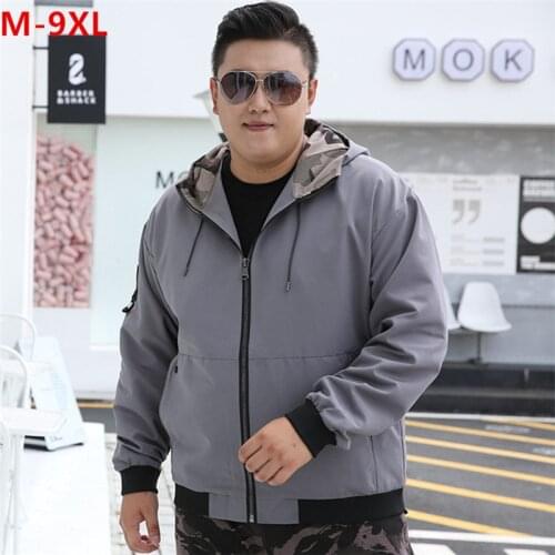 Autumn Men Coat 2020 Casual Hoodie Windproof Cargo Fashion Loose Plus Size Jacket Man Hat Clothes Winter Fleece Sports Clothing