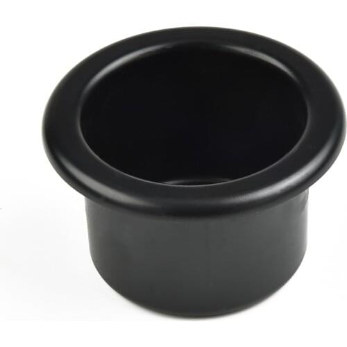 Plastic Black Car Cup Holder Water Beverage Bottle Holder Tray Slot For Camper RV Car Boat Marine Boat Trailer Interior Moulding