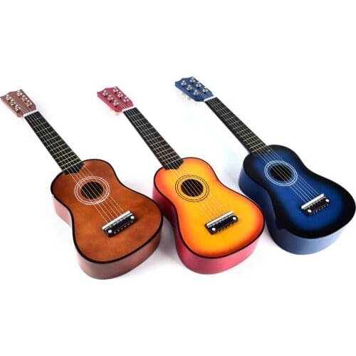 Beginner Children Gift Hawaiian Instrument String Guitar String Pick 54 x 17 x 5.5 cm