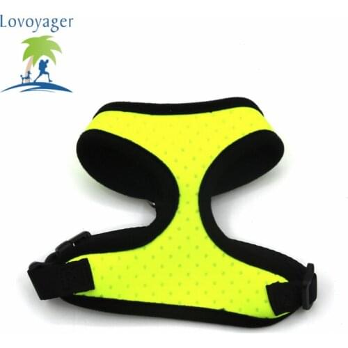 Adjustable Pet Dog Harness Vest Soft Breathable Dog Puppy Cat Collar Lead Plus Size XS/XXL