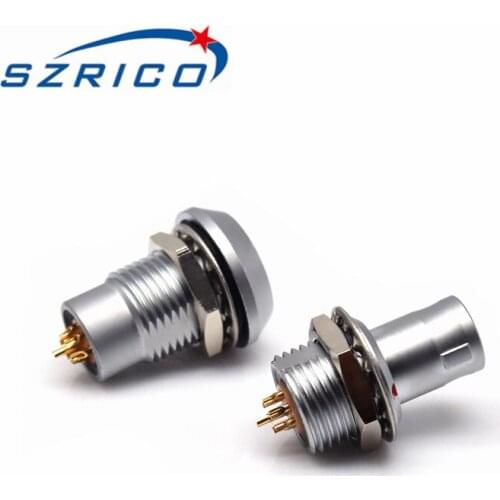 SZRICO FAG HGG 1B 2 3 4 5 6 7 8 10 14 16 Pin Fixed Male Female Electric Socket Plug Short Self Locking Push Pull Connector