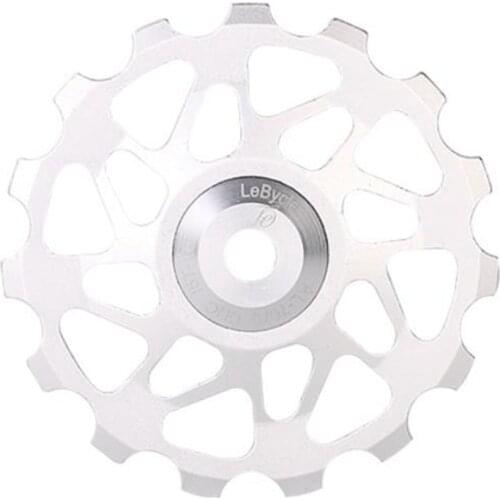 Lebycle 15T 7075 MTB Bicycle Rear Derailleur Pulley Jockey Road Bike Guide Roller Tensioner Part Cycling Accessory