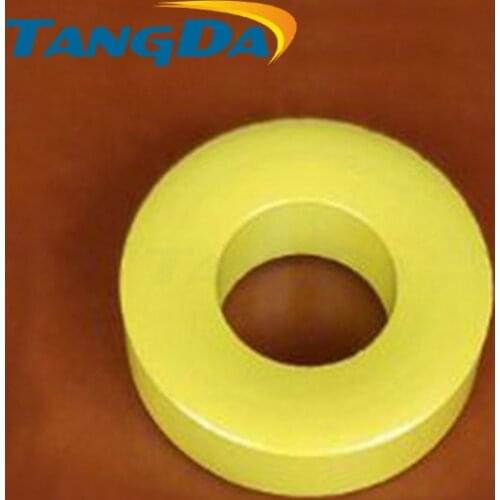 T72 26 Iron powder cores T72-26 OD*ID*HT 18.3*7.1*6.6mm 90nH/N2 75ue Iron dust core Ferrite Toroid Core toroidal yellow white