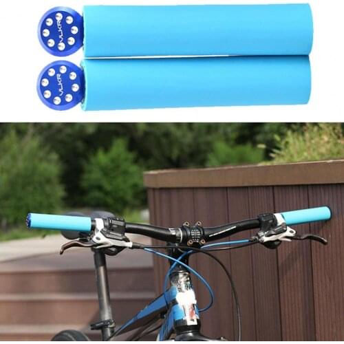 1Pair Shock-absorbing Anti-slip Bike Handlebar Cover Cycling Equipment for MTB грипсы для велосипеда puños bicicleta