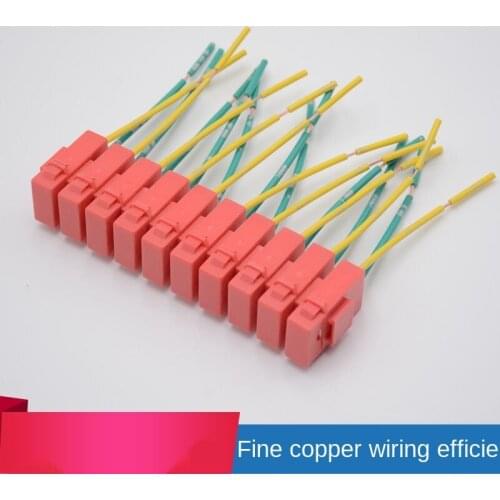 1pcs Automotive Ceramic Insert Type Medium Fuse Box